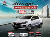 Mitsubishi Attrage 2021 giảm 50% thuế trước bạ cùng khuyến mại khủng