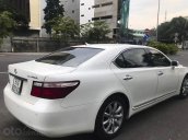 Cần bán xe Lexus LS 460L sản xuất 2007, màu trắng, xe nhập, 900 triệu