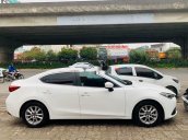 Bán ô tô Mazda 3 sản xuất 2016, màu trắng còn mới, giá chỉ 519 triệu