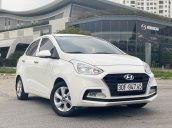 Hyundai i10 1.2MT Sedan, màu trắng, sản xuất 2019, tư nhân 1 chủ từ đầu, biển Hà Nội