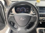 Hyundai i10 1.2MT Sedan, màu trắng, sản xuất 2019, tư nhân 1 chủ từ đầu, biển Hà Nội