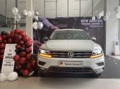 Tiguan Luxury S 2021 màu trắng nội thất xám trắng đẹp mắt - SUV 7 chỗ gầm cao cho gia đình - dẫn động 4motion