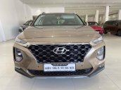 Bán xe Hyundai Santa Fe màu vàng, đi 50.000km, trả góp chỉ 381 triệu