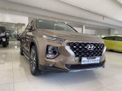 Bán Hyundai Santa Fe năm sản xuất 2019, màu nâu