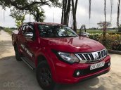 Cần bán gấp Mitsubishi Triton đời 2015, màu đỏ, nhập khẩu