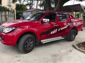 Cần bán gấp Mitsubishi Triton đời 2015, màu đỏ, nhập khẩu