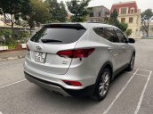 Bán Hyundai Santa Fe năm 2016, màu bạc, 880 triệu