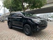 Bán Toyota Fortuner đời 2015, màu đen