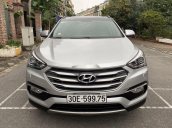 Bán Hyundai Santa Fe năm 2016, màu bạc, 880 triệu