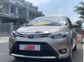 Bán Toyota Vios sản xuất năm 2018, màu vàng, giá chỉ 490 triệu