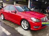 Bán xe Mercedes C class sản xuất 2013, màu đỏ còn mới