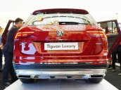 Giá xe Tiguan Luxury màu đỏ tháng 3/2021 giảm ngay 100% trước bạ SUV 7 chỗ nhập khẩu, giao ngay