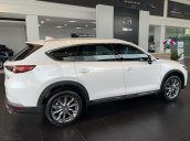 Mazda Cx-8 Deluxe Vin 2020 trắng có sẵn, ưu đãi lớn