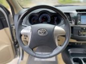 Xe Toyota Fortuner 2.7V đời 2016, màu bạc chính chủ