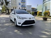 Cần bán xe Toyota Vios E sản xuất năm 2017, màu trắng xe gia đình