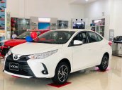 Bán gấp Toyota Vios 2021 số sàn, trả trước 140tr, xả kho giá tốt, tặng 1 năm bảo hiểm, giao ngay