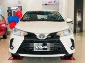 Bán gấp Toyota Vios 2021 số sàn, trả trước 140tr, xả kho giá tốt, tặng 1 năm bảo hiểm, giao ngay