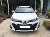 Xe Toyota Yaris đời 2019, màu trắng, xe chính chủ