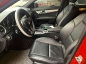 Cần bán xe Mercedes C class năm 2012, màu đỏ còn mới, 638 triệu