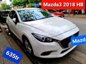 Bán Mazda 3 2018, màu trắng chính chủ, giá tốt