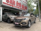 Hyundai Santafe 2.4AT bản xăng đặc biệt, màu nâu sản xuất năm 2016