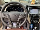 Hyundai Santafe 2.4AT bản xăng đặc biệt, màu nâu sản xuất năm 2016