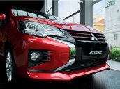 [Mitsubishi Attrage 2021] - giảm 50% thuế trước bạ - bộ quà tặng hấp dẫn - giá tốt, xe đủ màu giao ngay