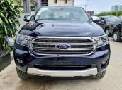 Bán Ford Ranger Limied 2021, 2 cầu số tự động, giá giảm kịch sàn, xe mới, đủ màu, giao ngay