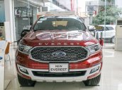 Bán Ford Everest đời 2021, màu đỏ số tự động, hỗ trợ ưu đãi tối đa