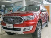 Bán Ford Everest đời 2021, màu đỏ số tự động, hỗ trợ ưu đãi tối đa