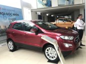 Ford Hưng Yên bán Ford EcoSport 2021, hỗ trợ LS ưu đãi tốt, full option, màu trắng