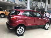 Ford Hưng Yên bán Ford EcoSport 2021, hỗ trợ LS ưu đãi tốt, full option, màu trắng