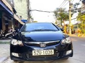 Cần bán Honda Civic đời 2008, màu đen chính chủ