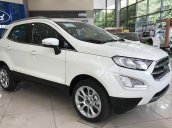 Ford Ecosport 2021 hỗ trợ vay đến 90% - màu trắng, giao ngay - giá chỉ từ 565tr tặng kèm gói quà tặng trị giá 15tr