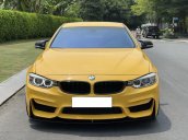 Bán BMW 428i Grand Couple 2 cửa, sản xuất 2013, xe màu vàng, full options