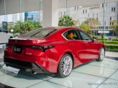 [Lexus Thăng Long] bán ô tô Lexus IS300 màu đỏ sản xuất 2021, giá tốt nhất miền Bắc, giao xe ngay toàn quốc