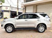 Xe Toyota Fortuner 2.4 G đời 2014, màu bạc còn mới