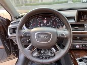 Bán Audi A6 TFSI đen/nâu model 2016, 1 chủ cực mới