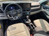 Kia Seltos 1.4 Turbo Premium, màu vàng - giao xe ngay + full phụ kiện