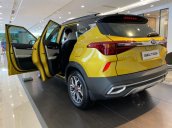 Kia Seltos 1.4 Turbo Premium, màu vàng - giao xe ngay + full phụ kiện
