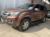 Xe Isuzu mu-X 2.5 4x2 MT năm sản xuất 2017, màu nâu, giá tốt