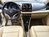 Cần bán Toyota Vios 1.5E MT đời 2015, nâu vàng