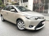 Cần bán Toyota Vios 1.5E MT đời 2015, nâu vàng