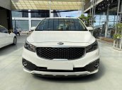 Bán Kia Sedona 2.2 DATH 2018, máy dầu bản full màu trắng xe cực đẹp bao test