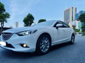 Mazda 6 bản full 2.0 AT sản xuất 2016, trắng ngọc trai, biển Hà Nội