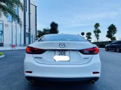 Mazda 6 bản full 2.0 AT sản xuất 2016, trắng ngọc trai, biển Hà Nội