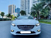 Mazda 6 bản full 2.0 AT sản xuất 2016, trắng ngọc trai, biển Hà Nội