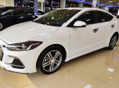 Cần bán lại xe Hyundai Elantra Sport 1.6 AT sản xuất năm 2018, màu trắng còn mới