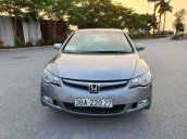 Cần bán Honda Civic năm 2008, màu xám còn mới