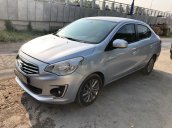 Bán ô tô Mitsubishi Attrage đời 2017, màu bạc, nhập khẩu 